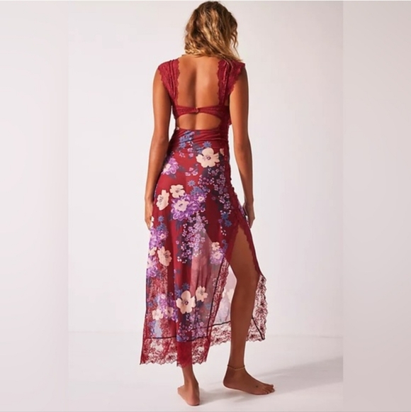 NWT Free People Suddenly Fine Maxi Slip - Picture 3 of 11